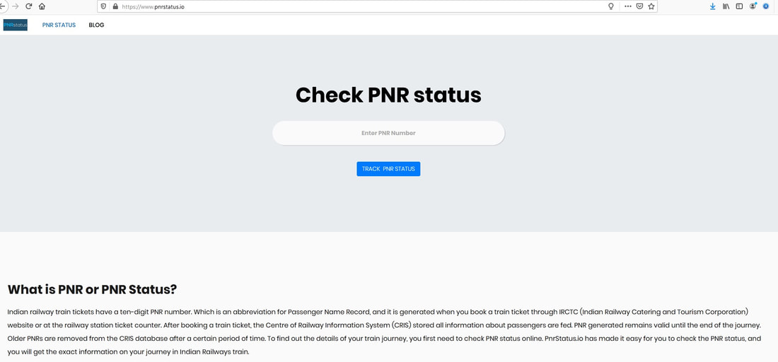 PNR Check